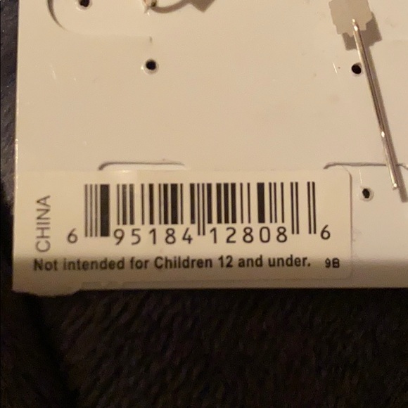 Elegant Sterling Silver with Blue Zircon Earrings - Picture 5 of 5